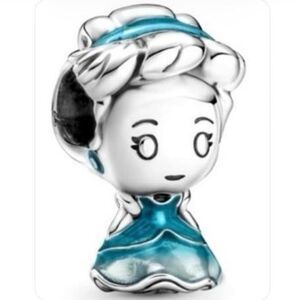NWOT Cinderella Disney x Pandora FIT Silver Charm